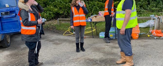 Fazila Foods has proudly supported a local community group working to tidy up Heaton cemetery, by donating refreshments for the group’s volunteers.