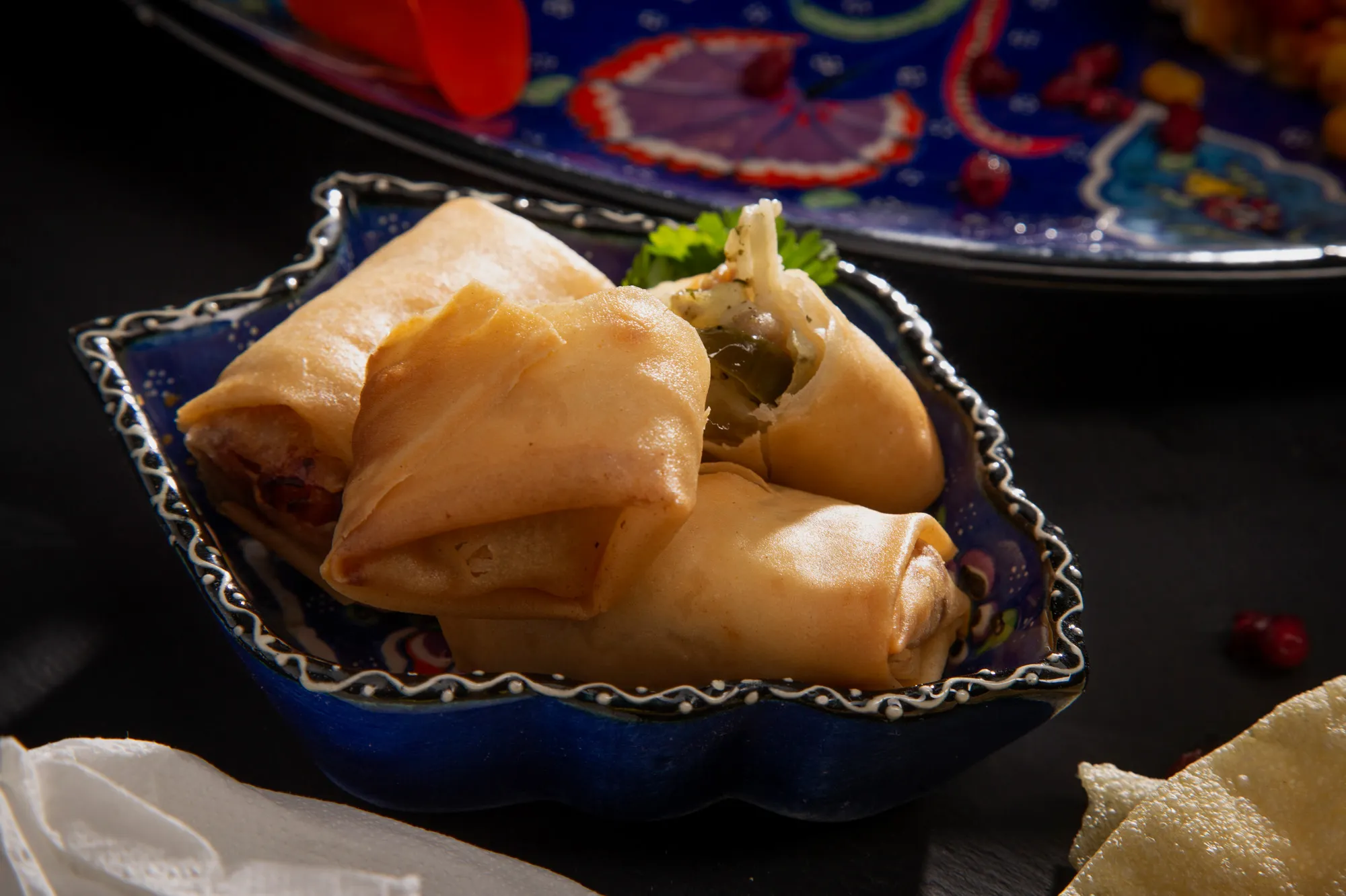 Chicken & Noodle Parcels